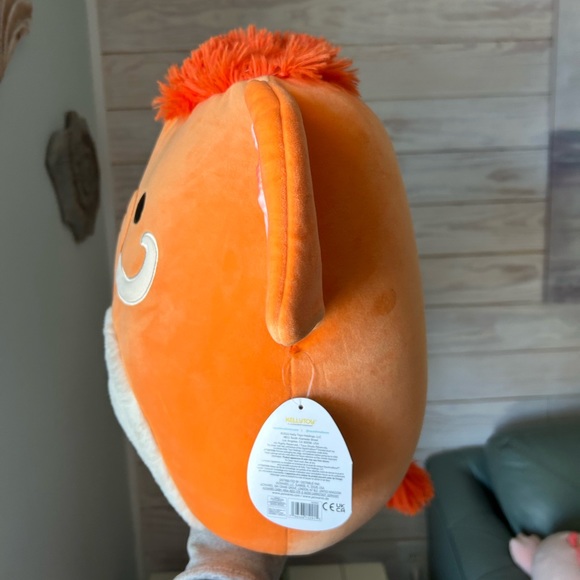 NWT FTM Willby the orange mammoth squishmallow 16in - Picture 3 of 6